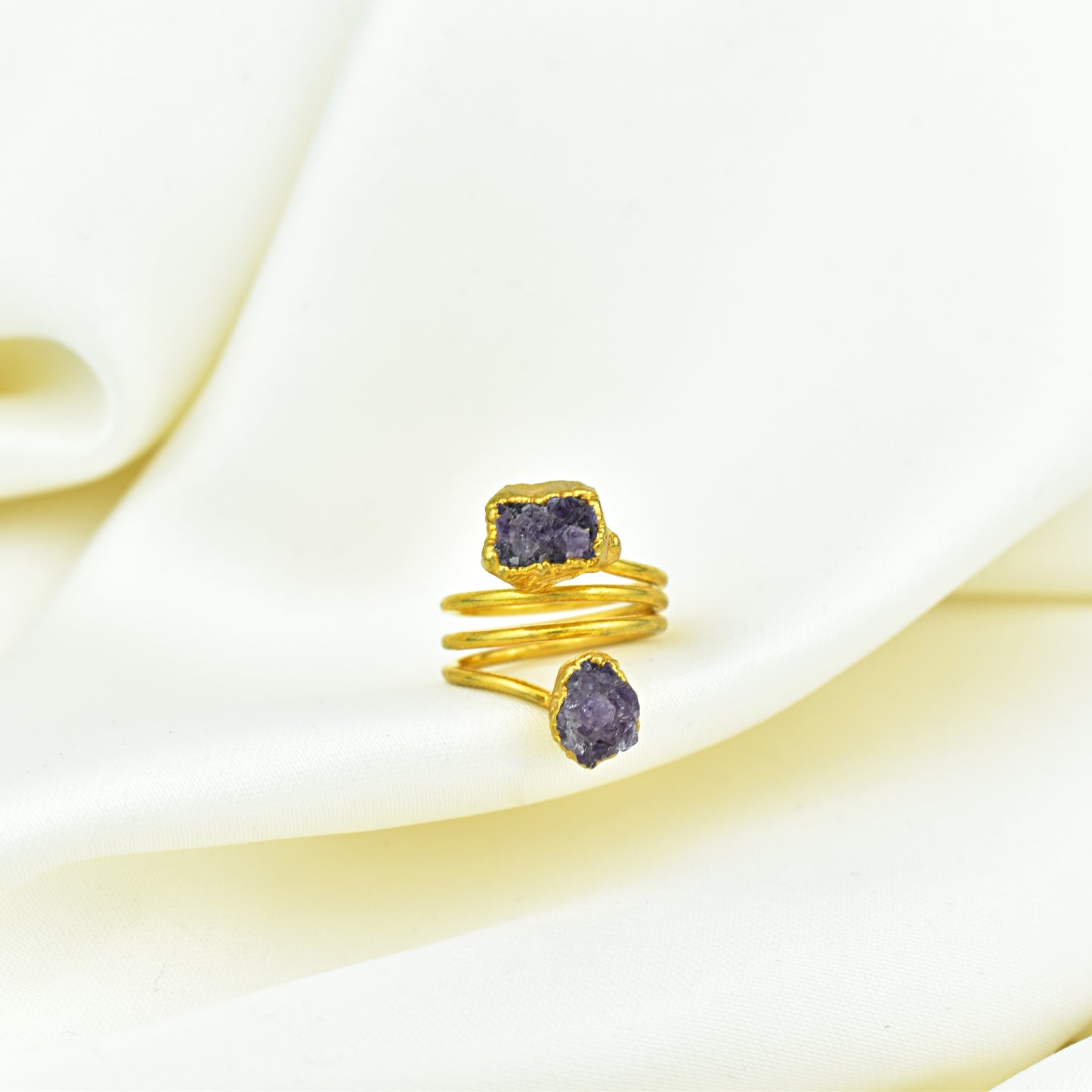 Amethyst Stone Women's Ring