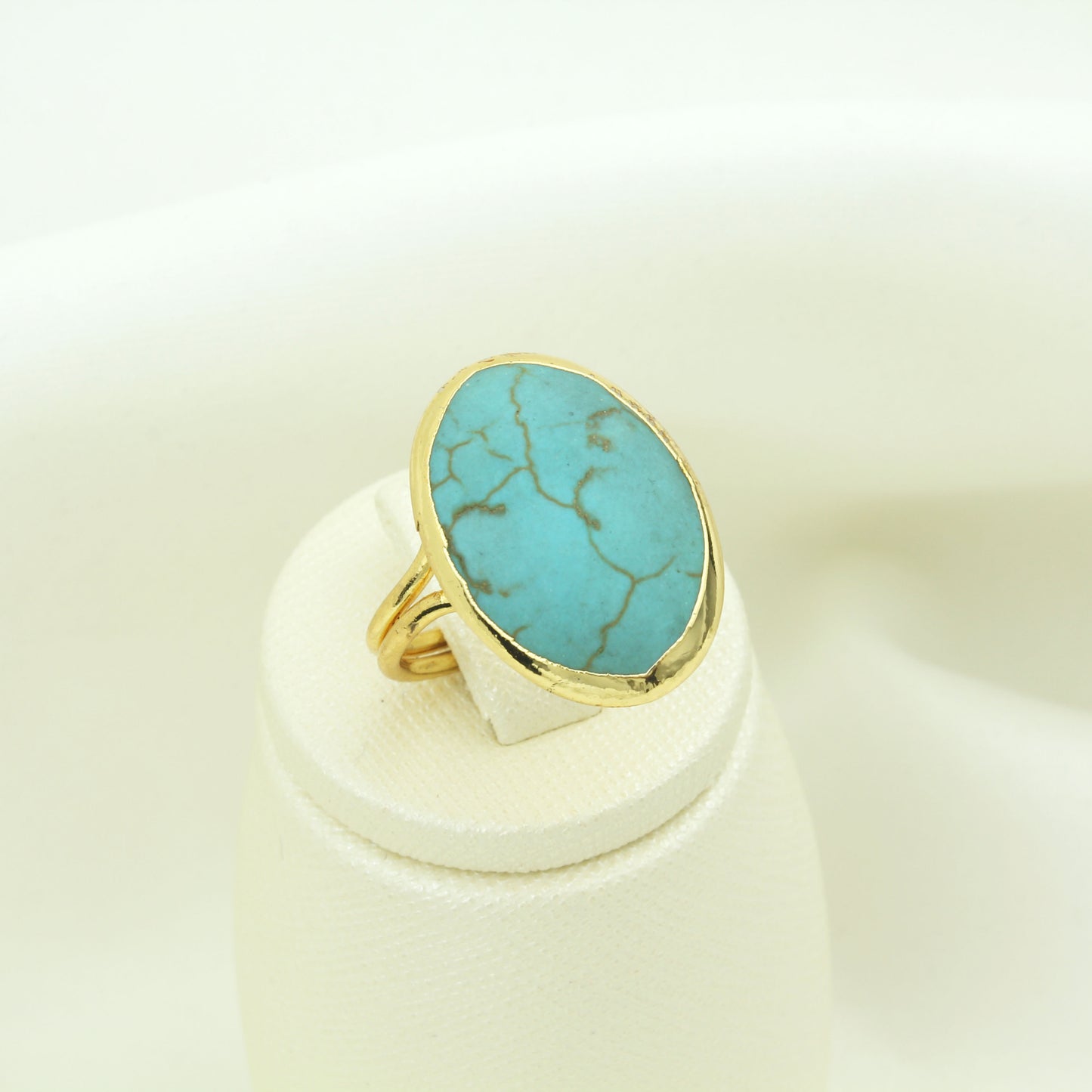 Turquoise Stones Women's Ring - RIPP29