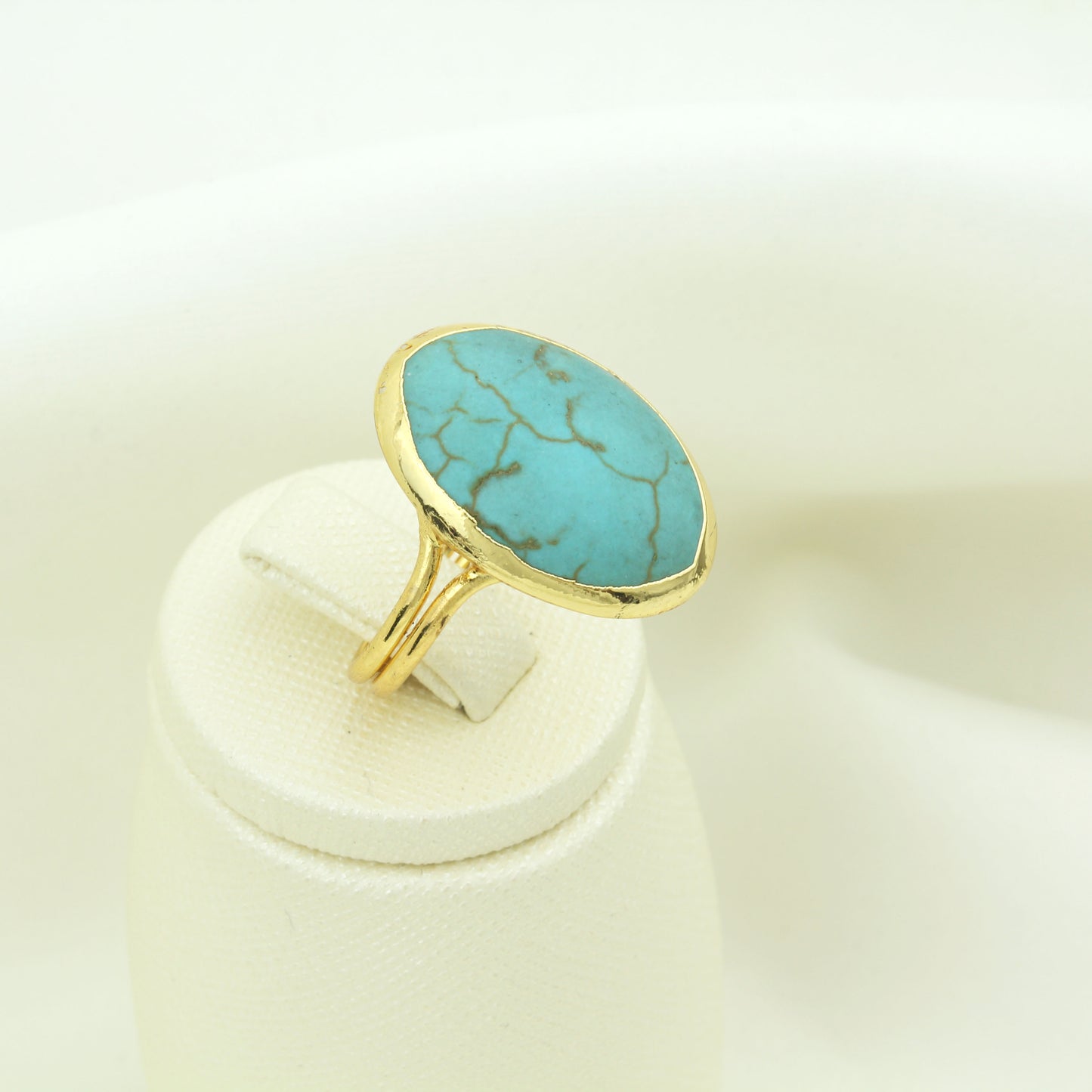 Turquoise Stones Women's Ring - RIPP29
